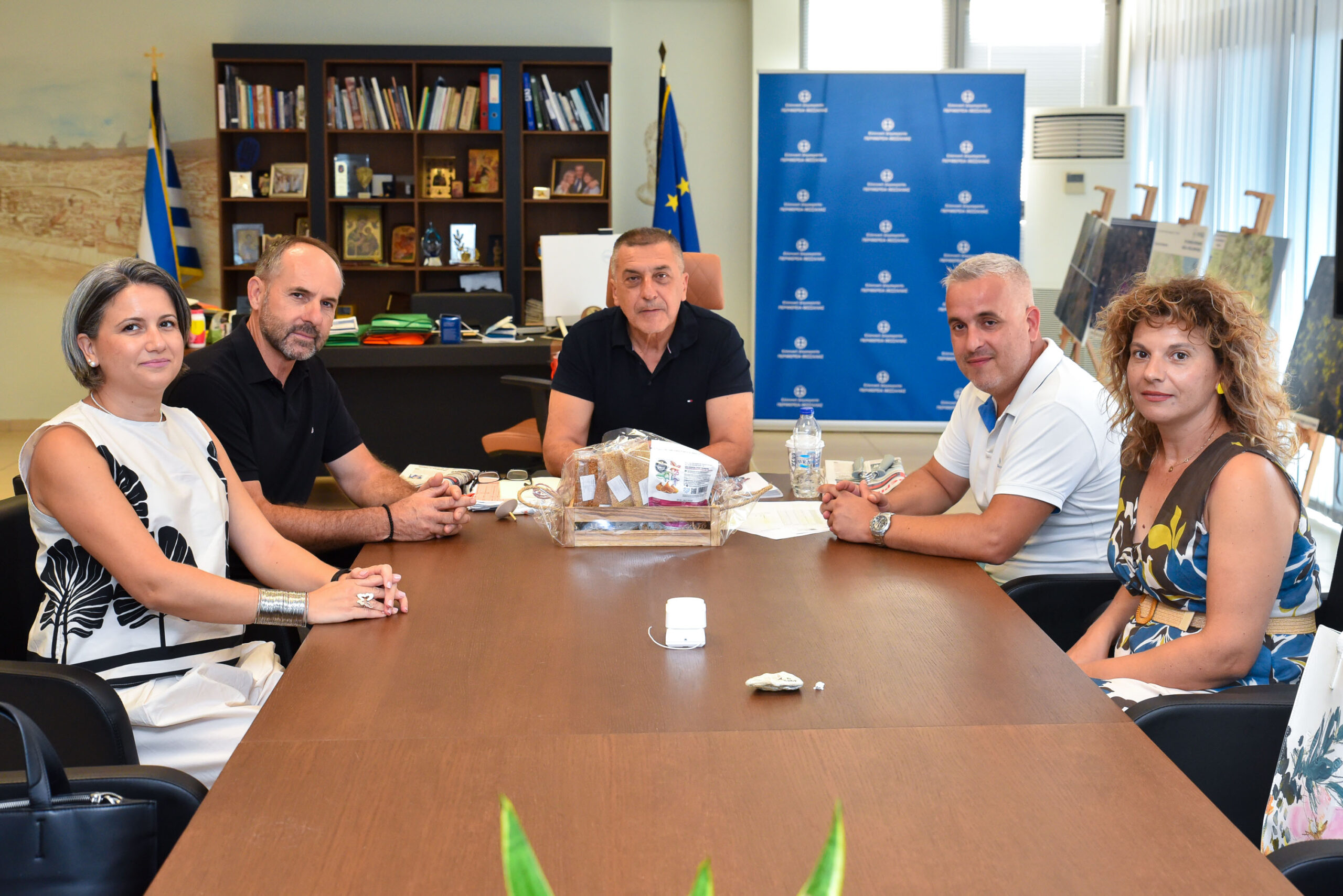 Συνάντηση του Πολιτιστικού Σύλλογου Θεσσαλών Μεσσηνίας “Ο Θετταλός” με τον Περιφερειάρχη Θεσσαλίας κ. Δημήτρη Κουρέτα